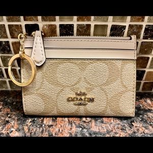 Coach Mini Skinny card holder